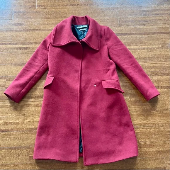 MANGO wool coat- size XS US- barley used- very good condition:) - Picture 2 of 3